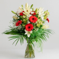 Ramo Salvaje con Orquídeas