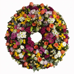 Corona Amor Floral